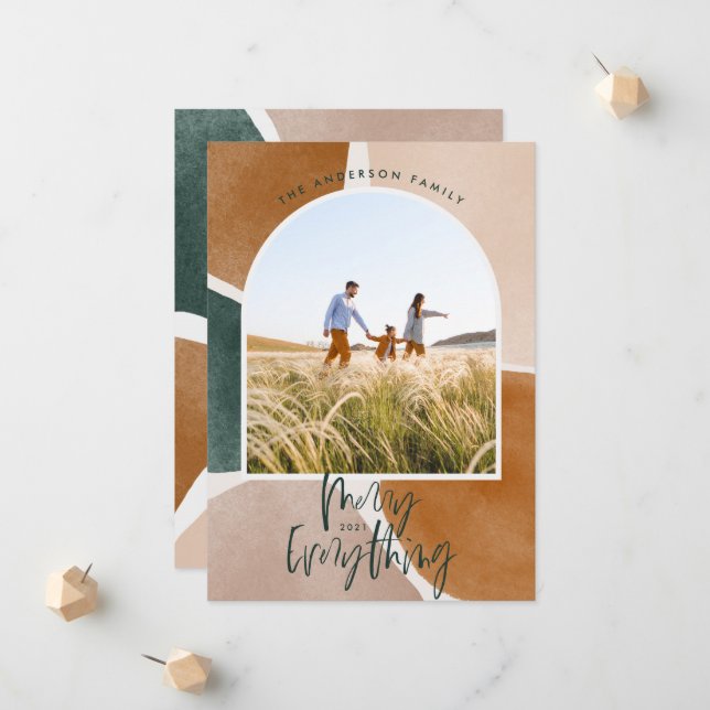 Anuncio Festividad de los Navidades de arco fotográfico ab (Anverso/Reverso In Situ)