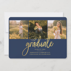 Anuncio Fiesta azul de la Marina de Collage de fotos 2025