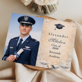 Anuncio Fiesta de graduación de la Fuerza Aérea de EE. UU.