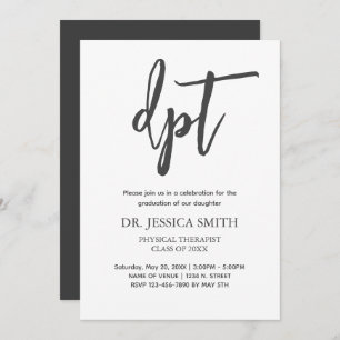 Anuncio Fiesta de Graduación Terapéutica Física Simple