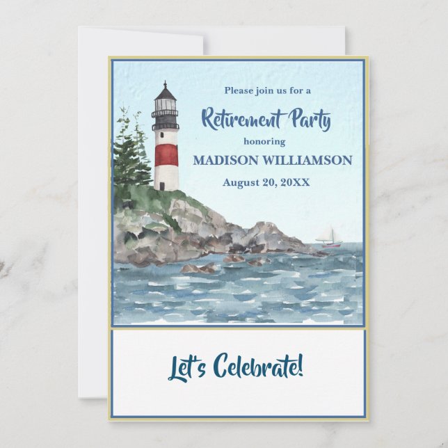 Anuncio Fiesta de Jubilación Agua del Faro Costero (Anverso)