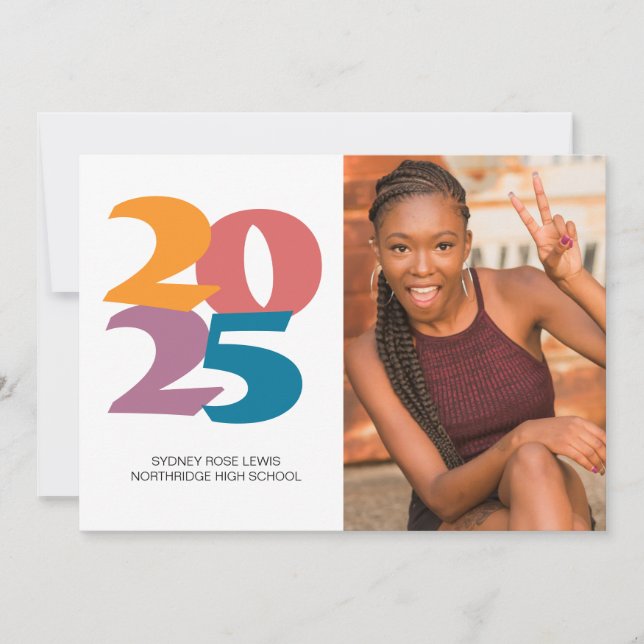 Anuncio Fiesta de la celebración de graduación de Vibes Re (Anverso)