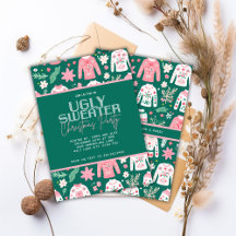 Fiesta de Navidades de suéter feo