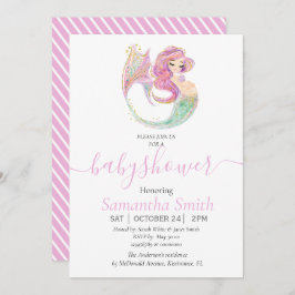 Anuncio Fiesta Mermaid Baby Shower