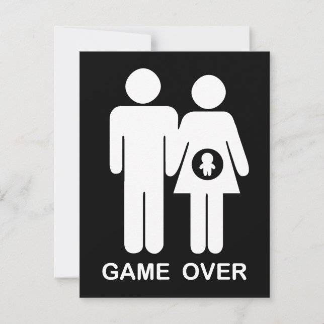 Anuncio Fin del juego (Anverso)