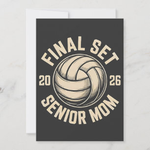 Anuncio Final Set Senior Mom 2026 Graduation Volleyball
