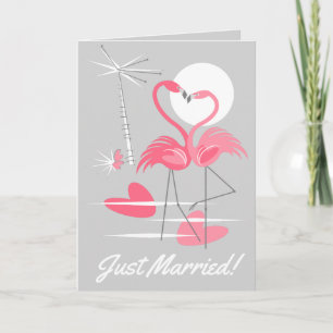 Anuncio Flamingo Love Just Casried!