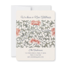  Floral asiático estilo William Morris CC1289 Muda