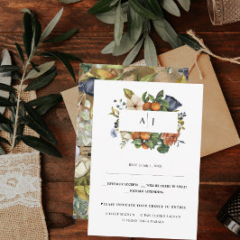 Anuncio Floral de Citricos de Final de Verano | RSVP de Bo