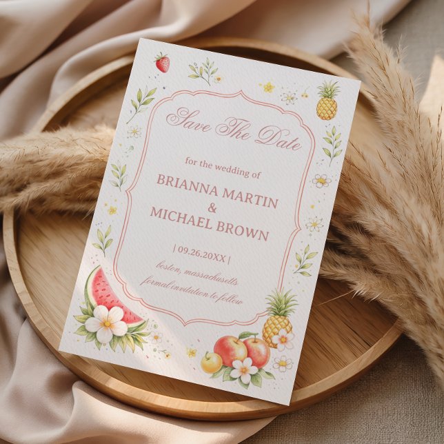 Anuncio Floral de Frutas Tropicales (Subido por el creador)