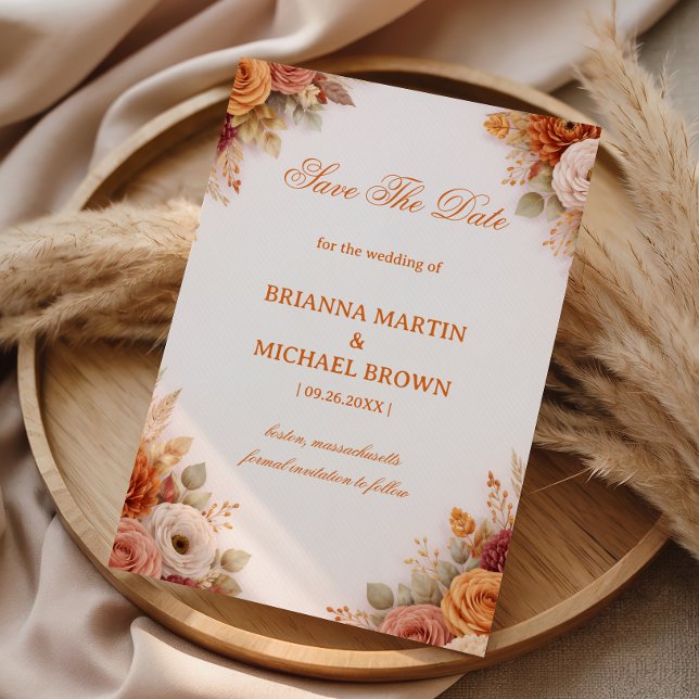 Anuncio floral elegante de otoño (Subido por el creador)