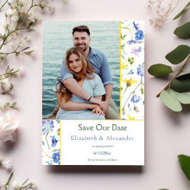 Anuncio Flores acuáticas Foto Guardar fecha