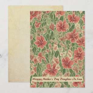 Anuncio Flores de antrurio Feliz Día de la Madre