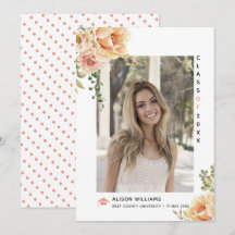 Flores de cáscara Clase de graduación 2025