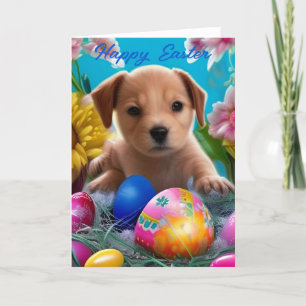 Anuncio Flores de pipa de Pascua y festividad de huevos