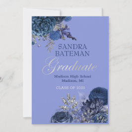 Anuncio Flores moradas azules | Partido de Graduación Plat