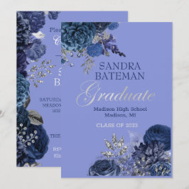 Anuncio Flores moradas azules | Partido de Graduación Plat