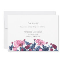 Flores salvajes rosadas y polvorientas modernas qu