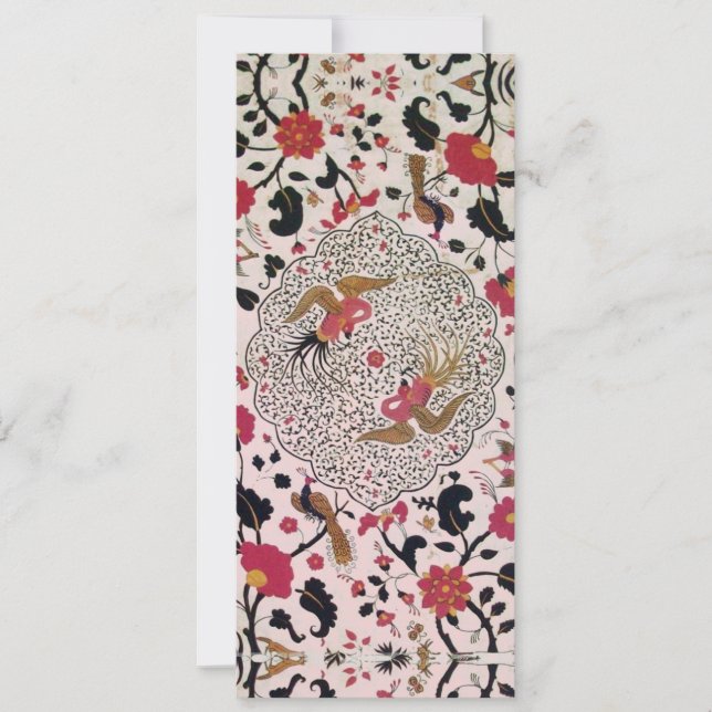 Anuncio Flores Y Aves De EDEN Floral Rosa Negro (Anverso)