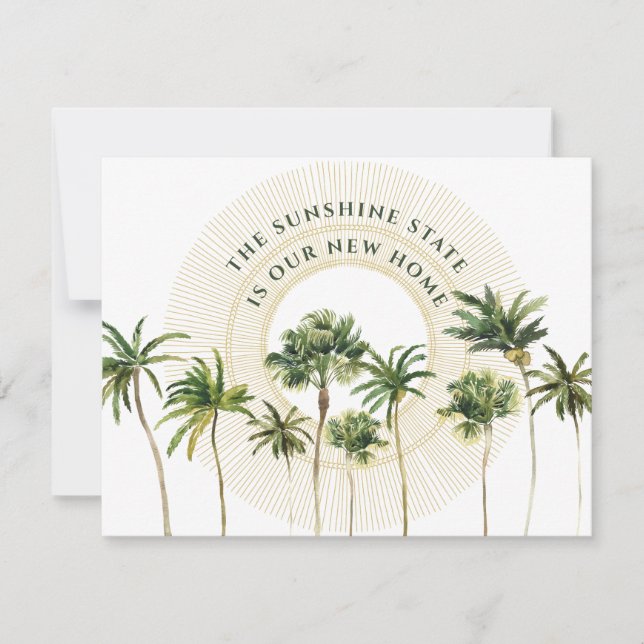 Anuncio Florida Palmeras Golden Sun Nueva dirección Anunci (Anverso)