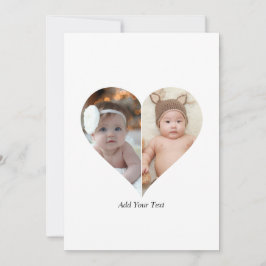 Anuncio Forma cardíaca 2 Collage de fotos