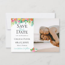 Foto Botánica de Isla Tropical para Guardar la Fec