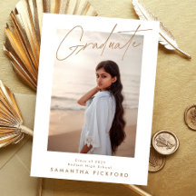 Foto de 2 caras de la graduación de la secundaria 