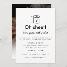 Foto de boda reducida linda y divertida