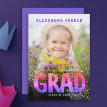 Foto de degradado morado de Guay Girly Graduado