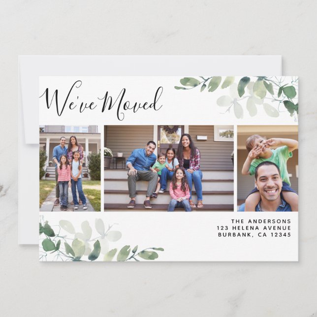 Anuncio Foto de Eucalyptus Hemos movido el cambio de direc (Anverso)