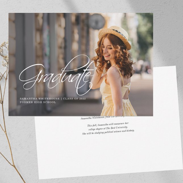 Anuncio Foto de graduación 2026 (Graduation 2025 Photo Announcement)