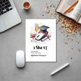 Anuncio Foto de graduación de Ciencias de la Computación e