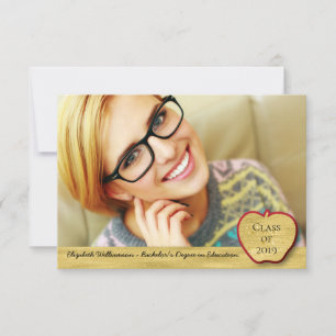 Anuncio Foto de graduación de docente de educación