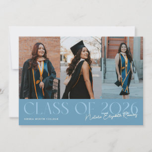 Anuncio Foto de graduación de la promoción de 2026 con nom