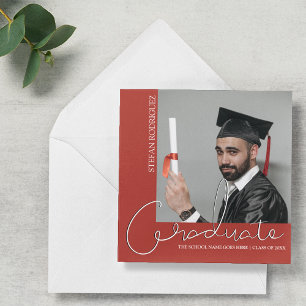 Anuncio Foto de graduación moderna