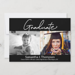 Anuncio Foto de graduados de entonces y ahora de secundari