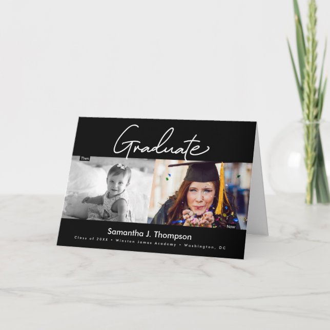 Anuncio Foto de graduados de entonces y ahora de secundari (Anverso)