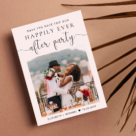 Anuncio Foto de moda Recepción de boda rosada Guardar la f