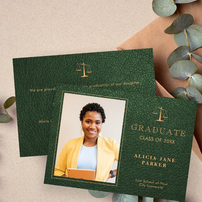 Anuncio Foto de oro verde para graduación de la facultad d (Subido por el creador)