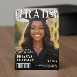 Anuncio Foto de portada de revista Graduación