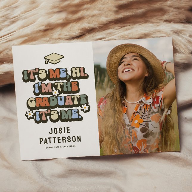 Anuncio Foto divertida de graduación retro (Subido por el creador)