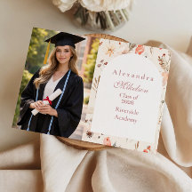 Foto Graduación Chic Botánico Suave