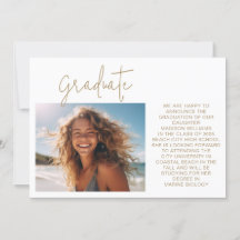 Foto Graduación Moderna de Graduado