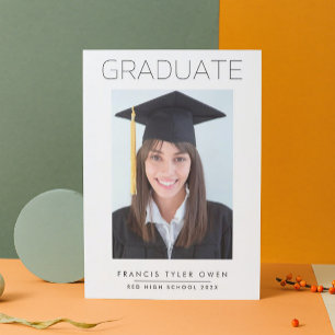 Anuncio Foto Mínima de Frame GRADUATE de la escuela secund
