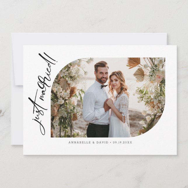 Anuncio Foto minimalista sólo casada (Anverso)