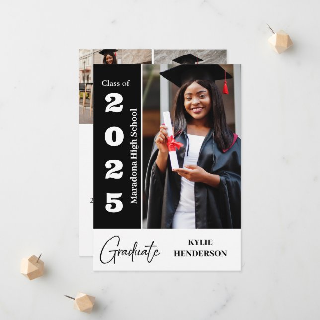 Anuncio Foto moderna de graduación (Anverso/Reverso In Situ)