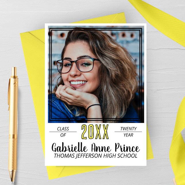 Anuncio Foto moderna de graduación enmarcada (Subido por el creador)