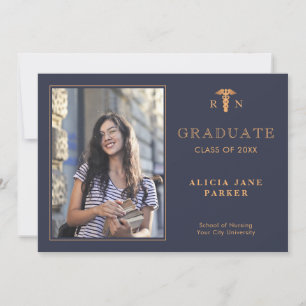 Anuncio Foto moderna de la graduación de la escuela de Enf