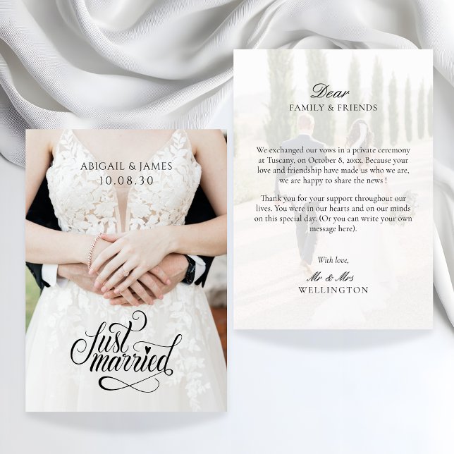 Anuncio foto moderna de recién casados (Subido por el creador)