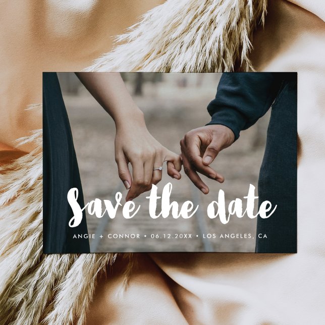 Anuncio Foto moderna de Save the Date (Subido por el creador)